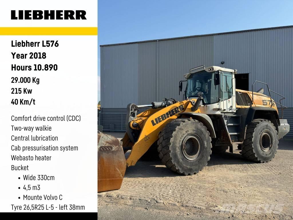 Liebherr L 576 Φορτωτές με λάστιχα (Τροχοφόροι)