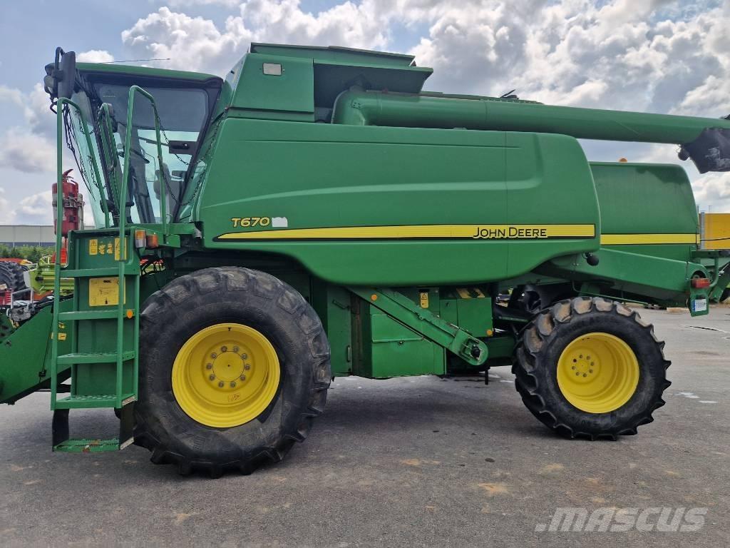 John Deere T670 Θεριζοαλωνιστικές μηχανές
