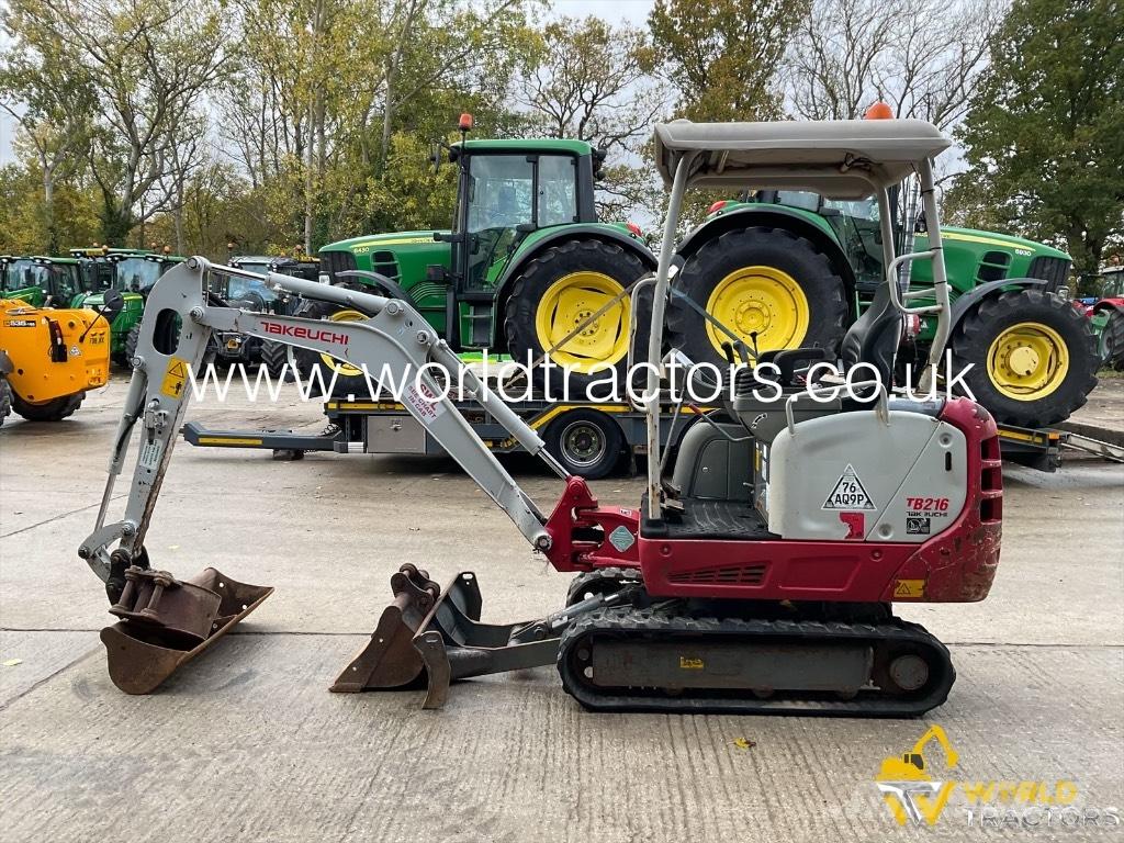 Takeuchi TB 216 Εκσκαφάκι (διαβολάκι) < 7t