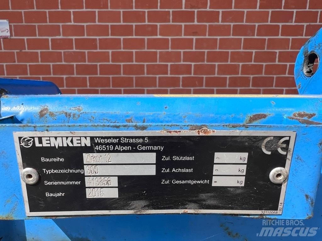 Lemken Zirkon 12 Σβολοκόπτες και περιστροφικά άροτρα