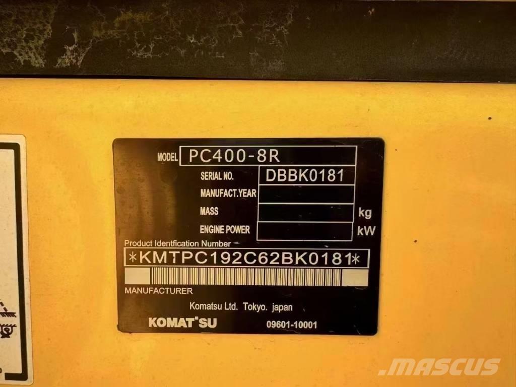 Komatsu PC 400 Εκσκαφείς με ερπύστριες