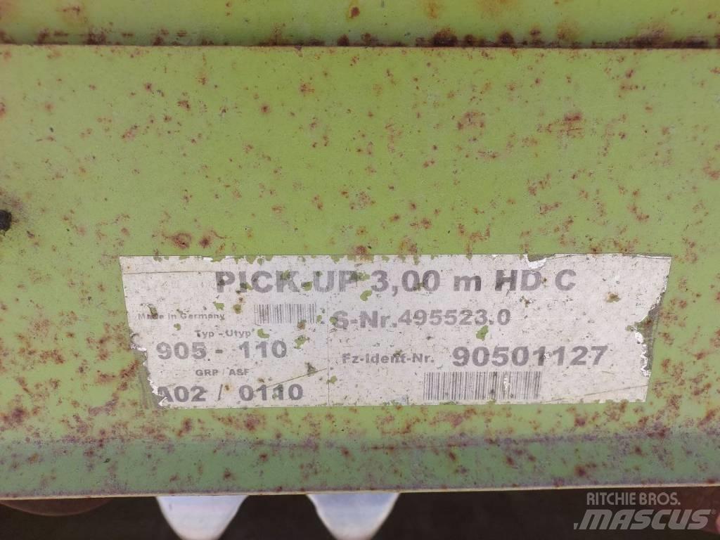 CLAAS Pick Up 300 HD Λοιπός εξοπλισμός συγκομιδής χορτονομής
