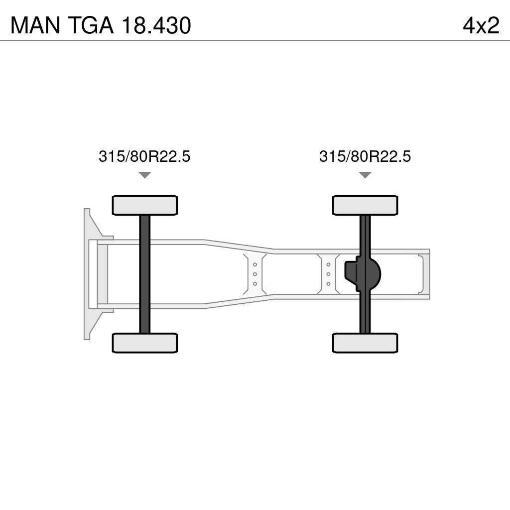 MAN TGA 18.430 Τράκτορες