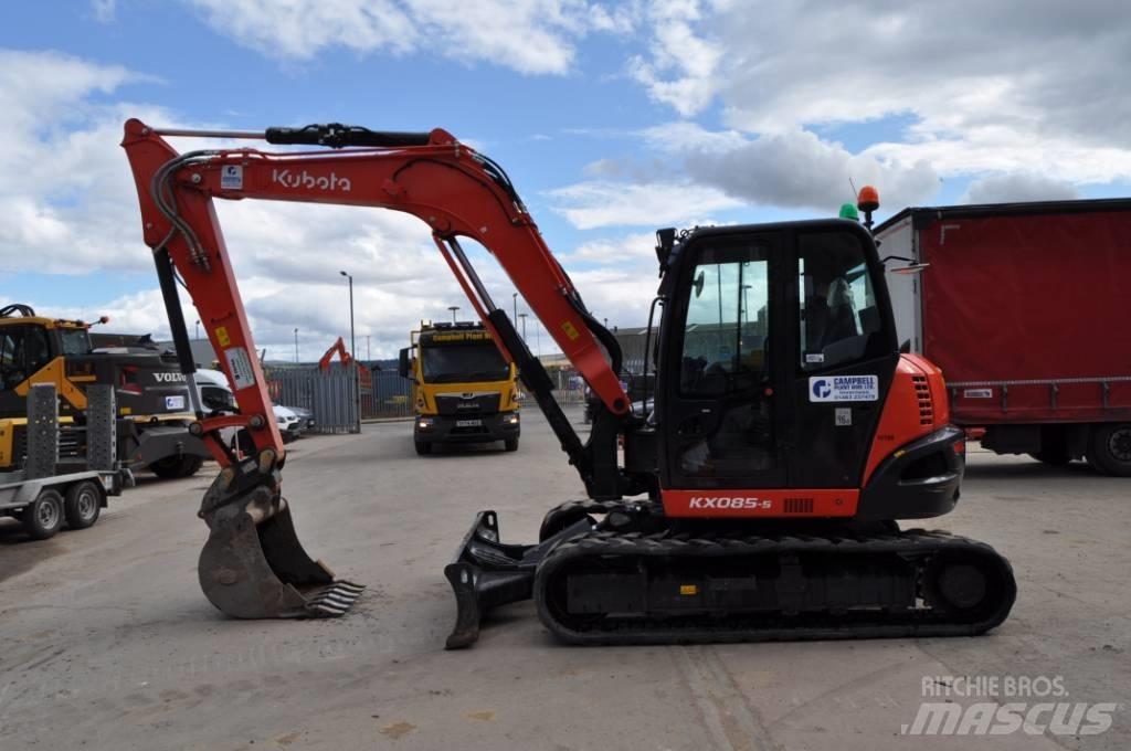 Kubota KX 085-5 Εκσκαφάκι (διαβολάκι) < 7t