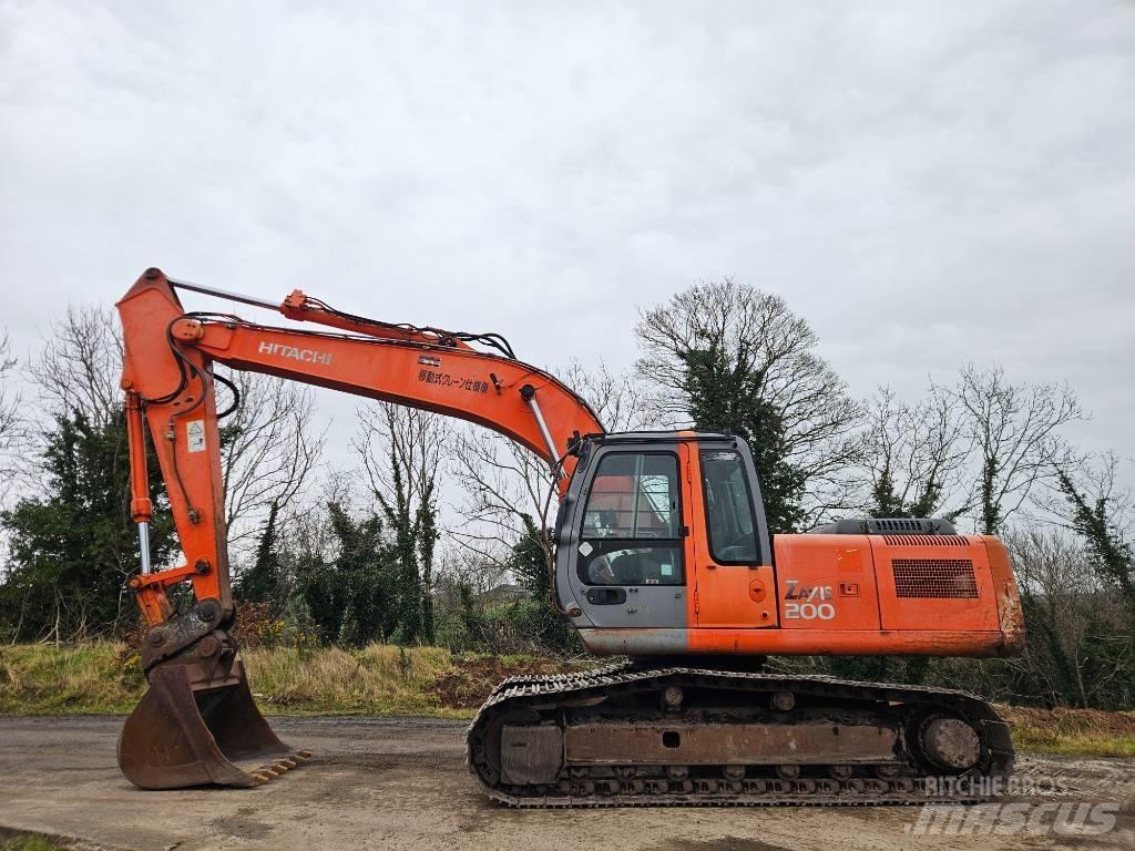 Hitachi ZX 200-1 A/C Εκσκαφείς με ερπύστριες