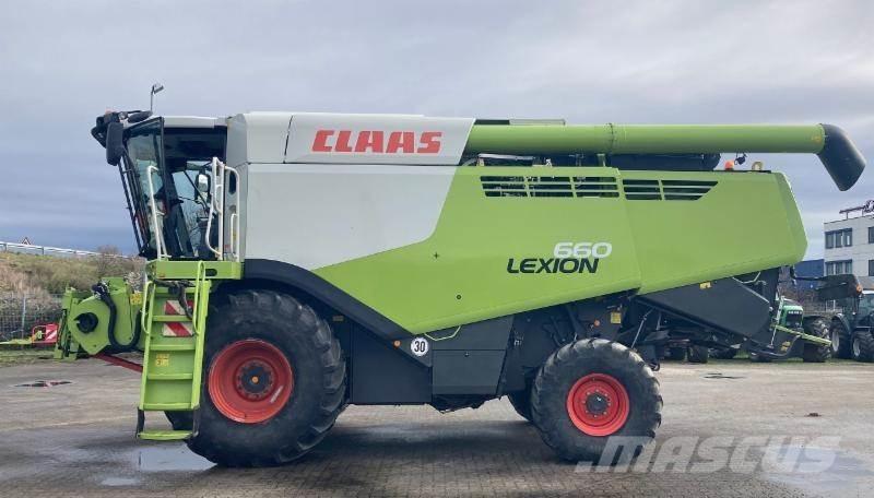 CLAAS LEXION 660 Θεριζοαλωνιστικές μηχανές