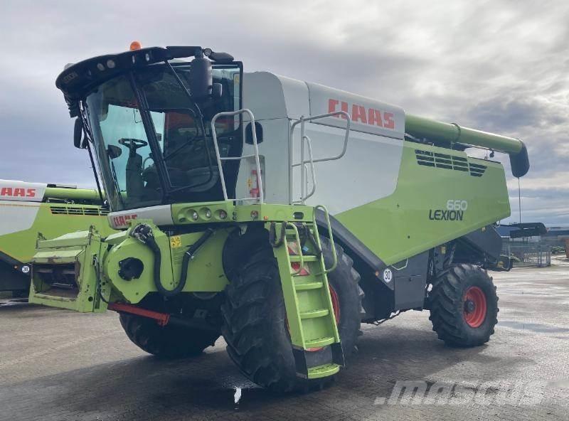 CLAAS LEXION 660 Θεριζοαλωνιστικές μηχανές