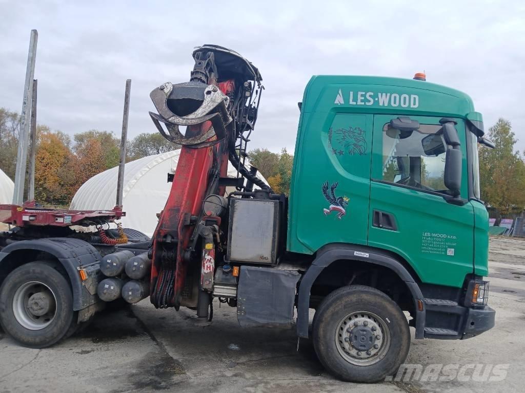 Scania G 500 XT Φορτηγά ξυλείας