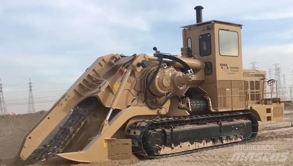 Tesmec T1475XL Πριόνια βράχων και σκυροδέματος