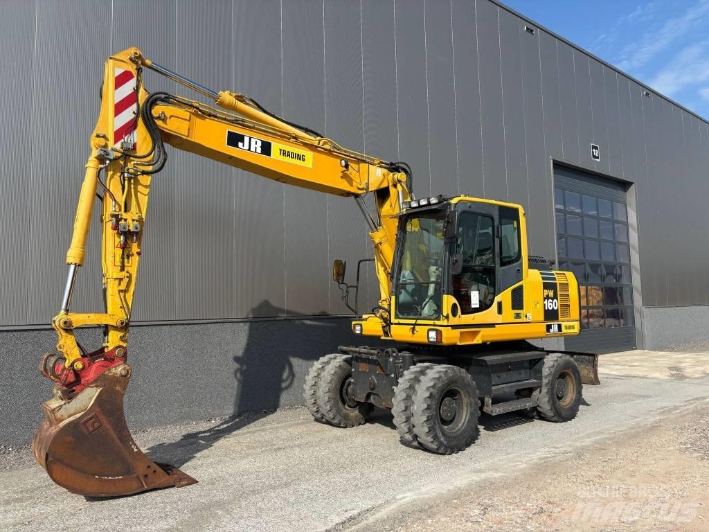 Komatsu PW 160 Εκσκαφείς με τροχούς - λάστιχα