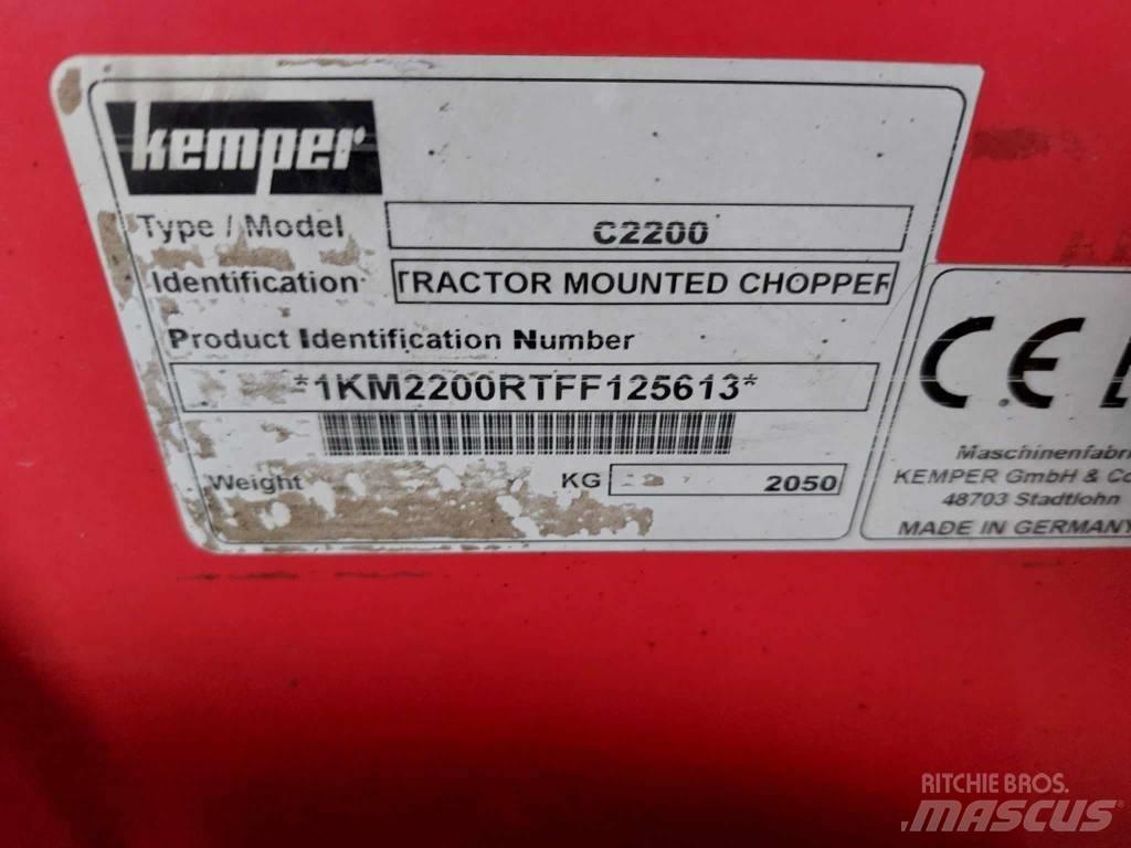 Kemper C2200 Ενσιρωκοπτικές μηχανές