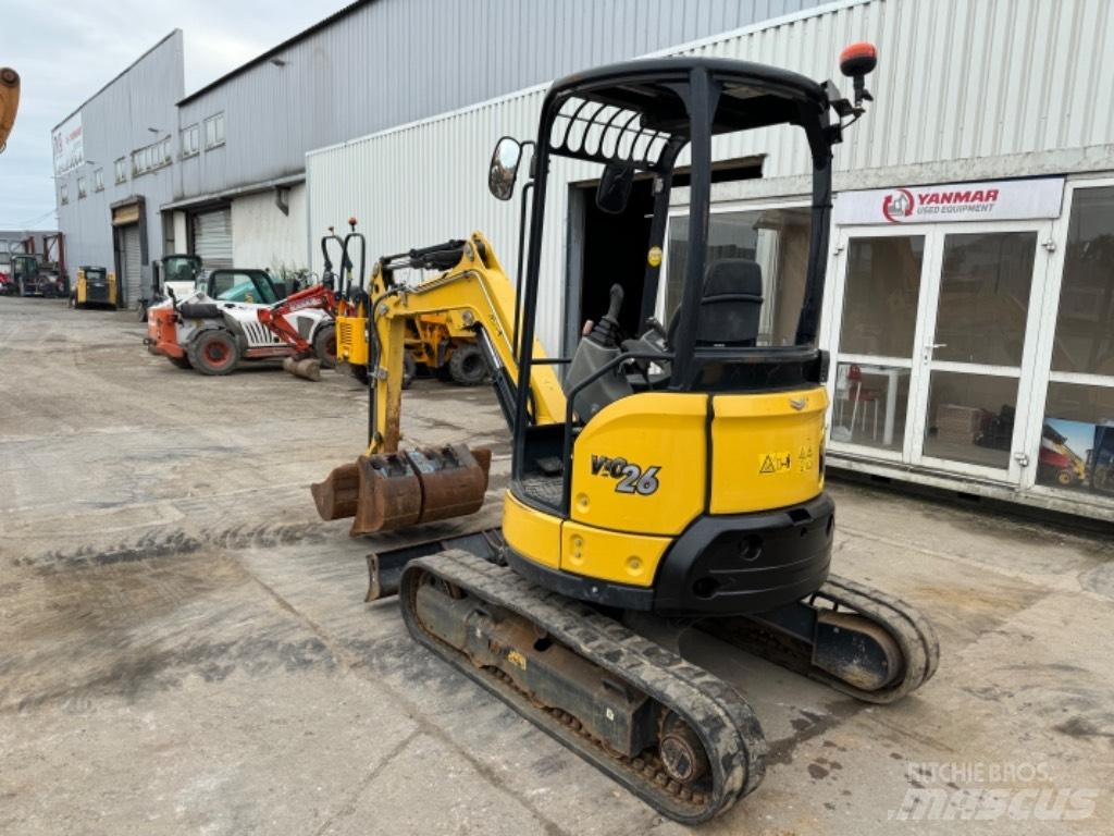 Yanmar VIO26 (15381) Εκσκαφάκι (διαβολάκι) < 7t