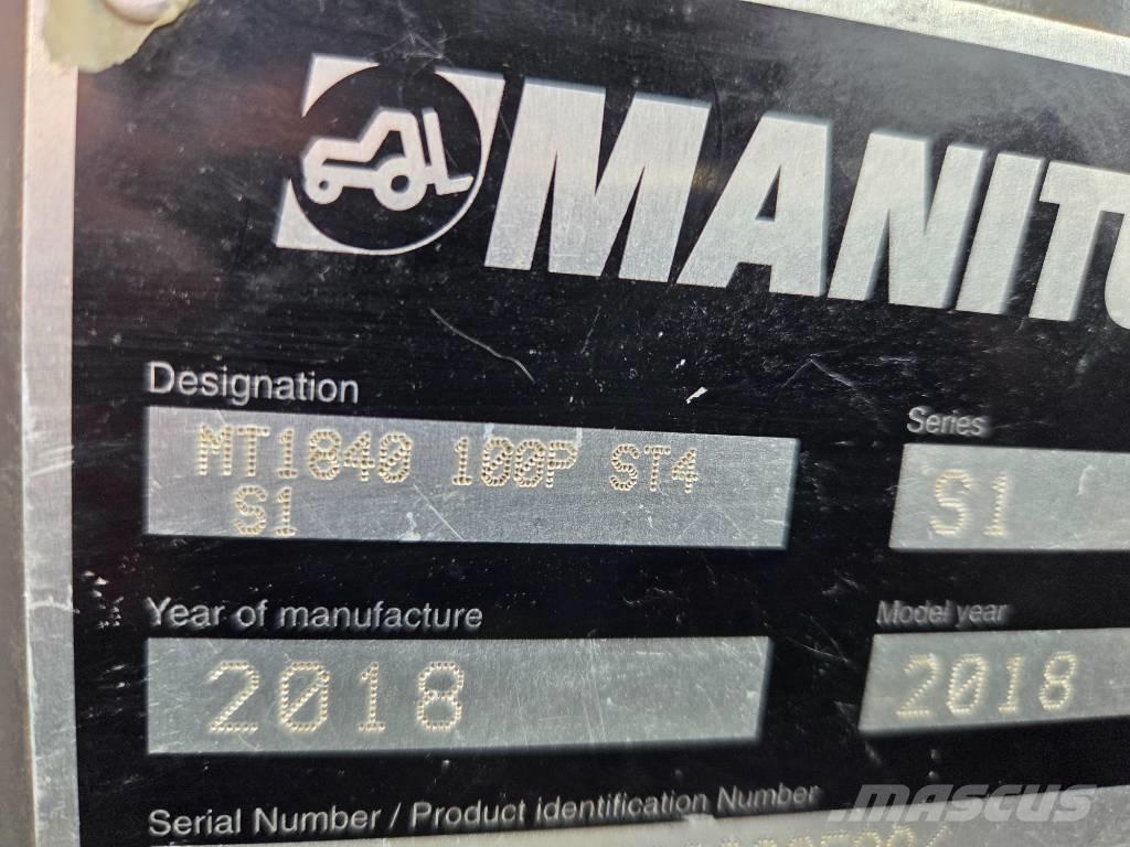 Manitou MT 1840 Τηλεσκοπικοί ανυψωτές