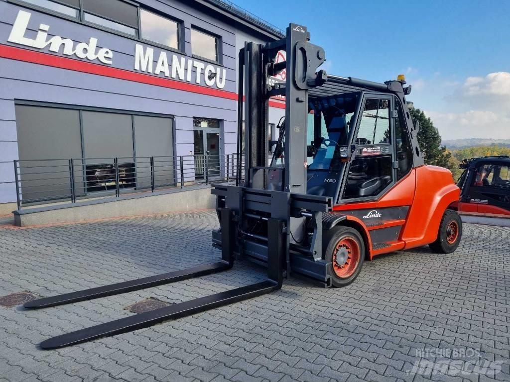 Linde H80T 1100 Περονοφόρα ανυψωτικά κλαρκ με φυσικό αέριο LPG