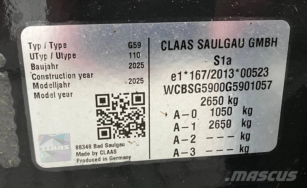 CLAAS Volto 1500 T Τσουγκράνες και χορτοξηραντικές μηχανές