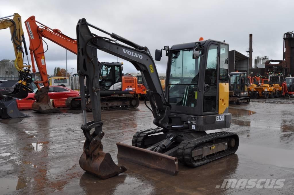 Volvo EC 27 D Εκσκαφάκι (διαβολάκι) < 7t