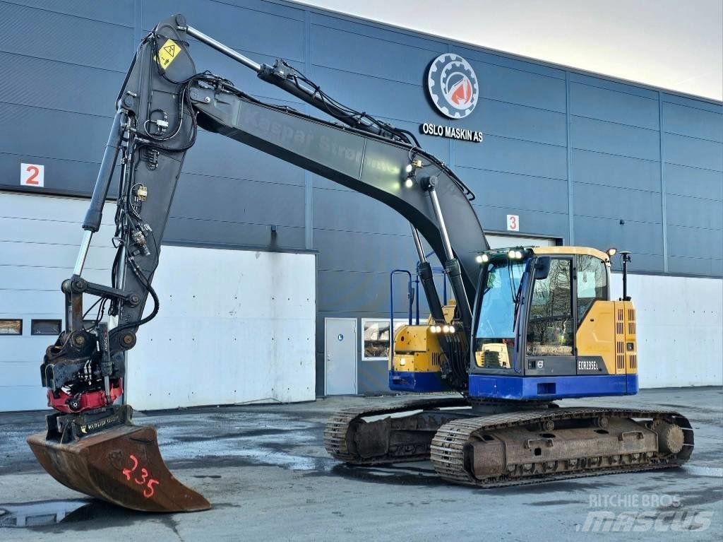 Volvo ECR 235 EL Εκσκαφείς με ερπύστριες