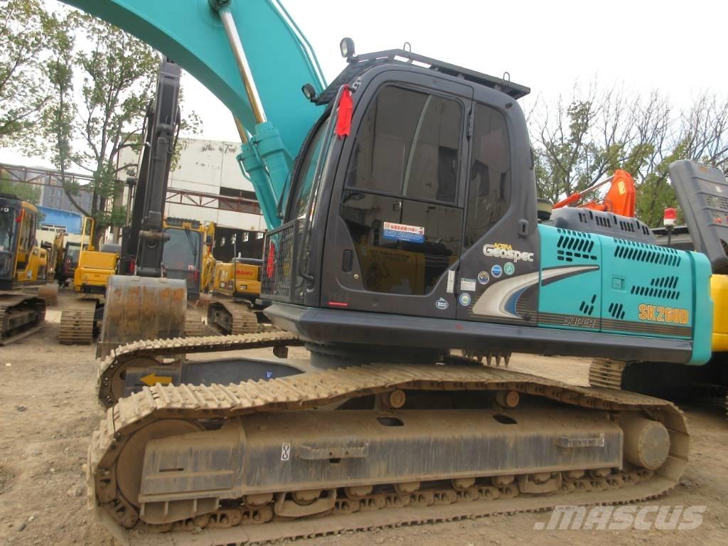 Kobelco SK 260 Εκσκαφείς με ερπύστριες