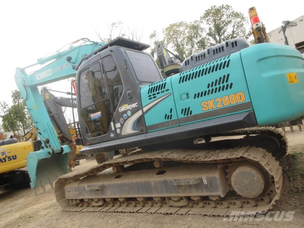 Kobelco SK 260 Εκσκαφείς με ερπύστριες