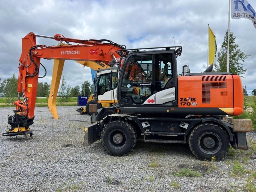 Hitachi ZX 170W-5B Εκσκαφείς με τροχούς - λάστιχα