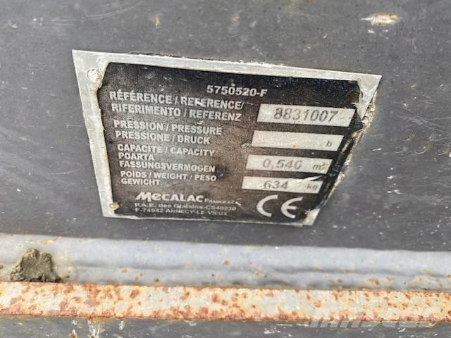 Mecalac 12 MTX Εκσκαφείς με τροχούς - λάστιχα