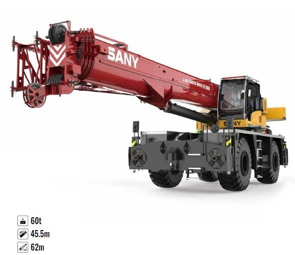 Sany SRE600 Γερανοί ανώμαλου εδάφους