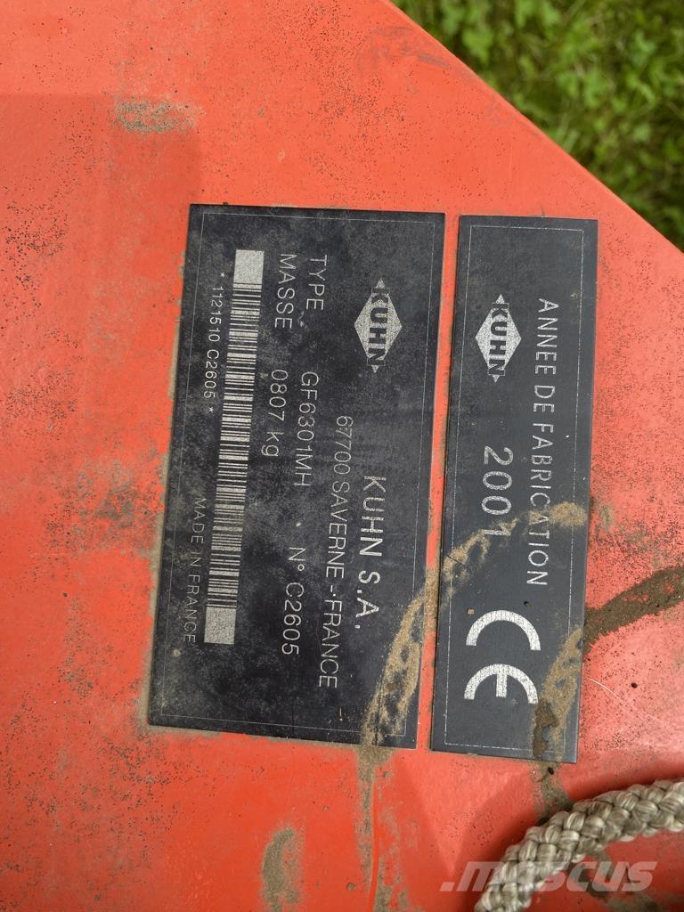 Kuhn GF6301MH Τσουγκράνες και χορτοξηραντικές μηχανές