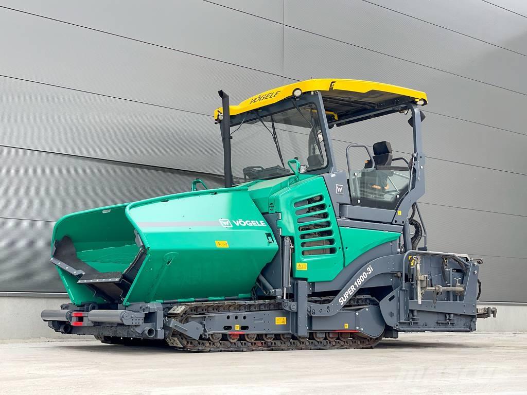 Vögele SUPER 1800-3I Επίστρωση ασφάλτου