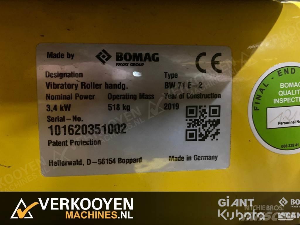 Bomag BW71E-2 Κύλινδροι με επίσωτρα με αέρα
