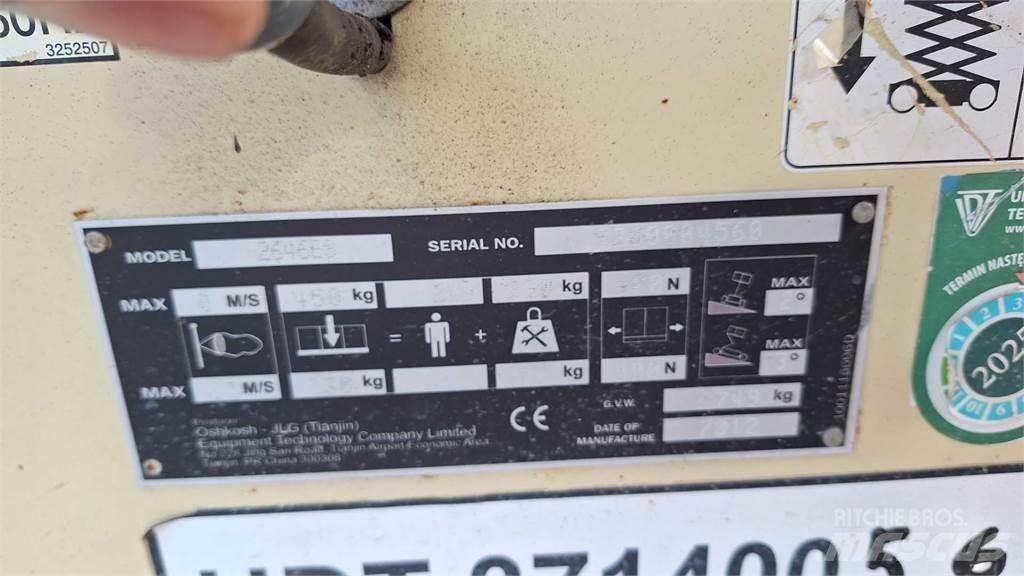 JLG 2646ES Ανυψωτήρες ψαλιδωτής άρθρωσης