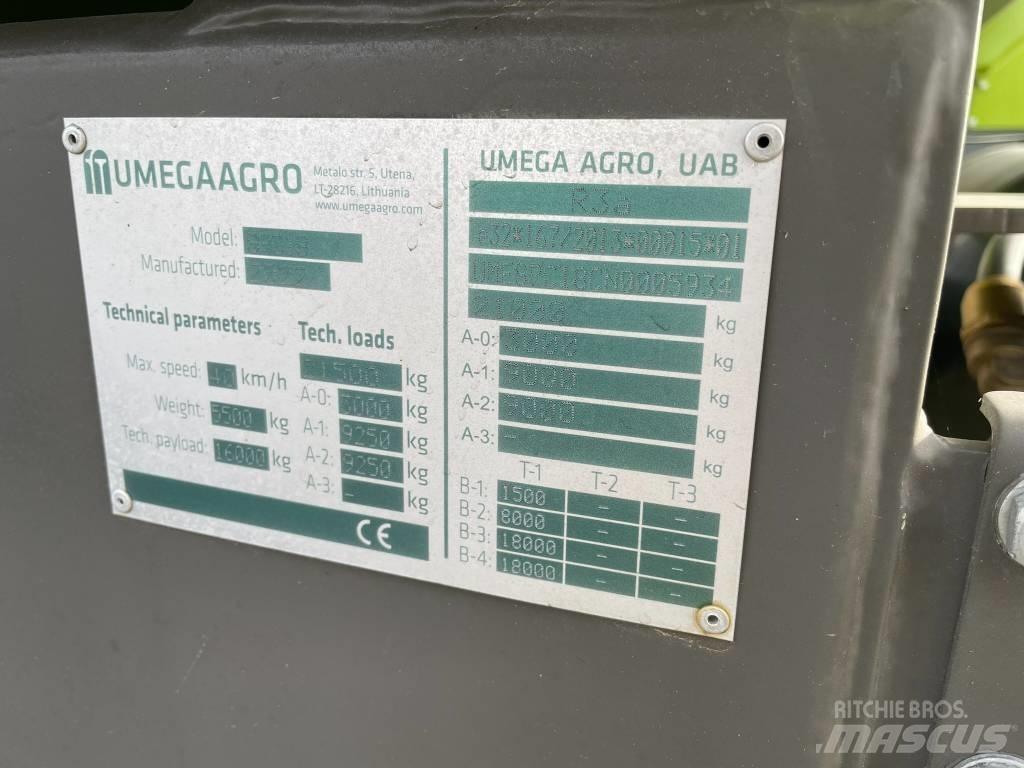 Umega SPC18 Ανατρεπόμενες ρυμούλκες
