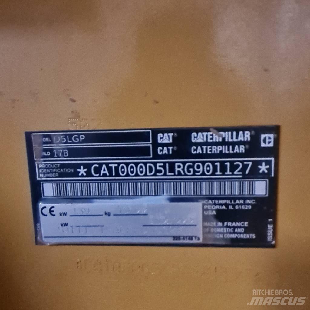 CAT D 5 LGP Μπουλντόζες με ερπύστριες