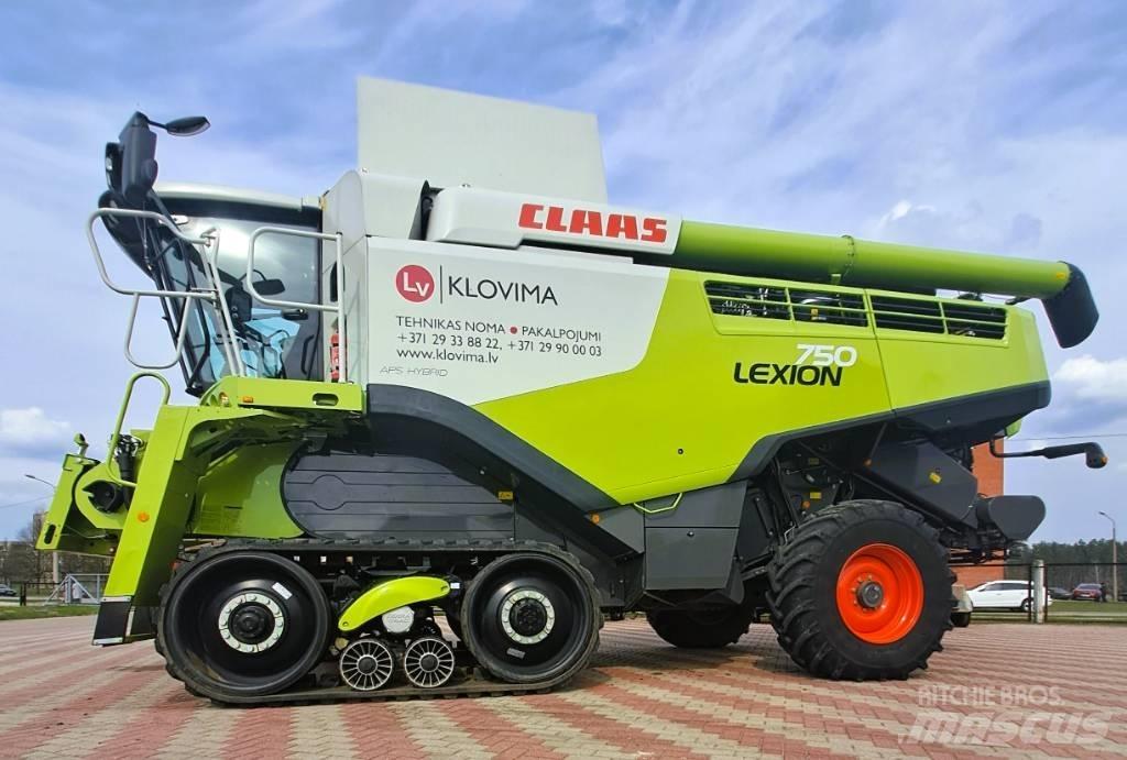 CLAAS Lexion 750 TT Θεριζοαλωνιστικές μηχανές