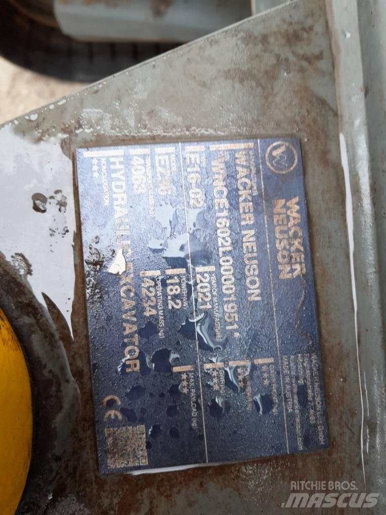 Wacker Neuson EZ 36 Εκσκαφείς με ερπύστριες
