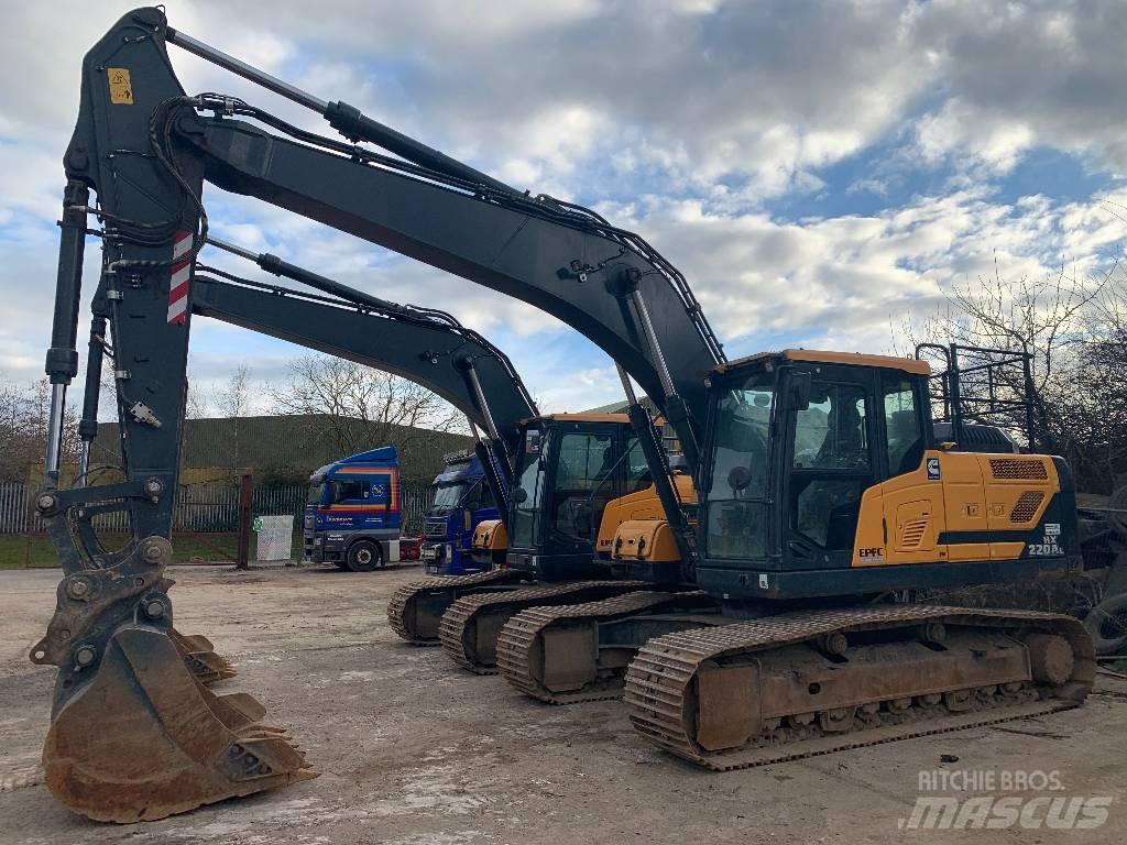 Hyundai HX220A L Εκσκαφείς με ερπύστριες