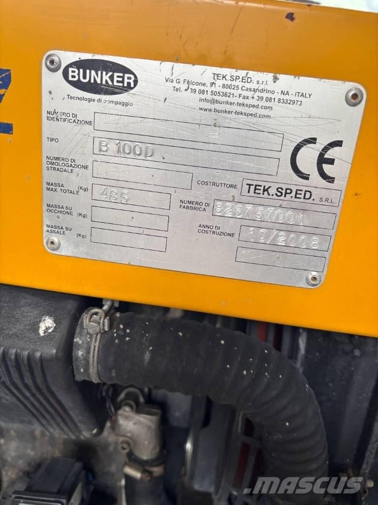  BUNKER B100D Αντλίες σκυροδέματος