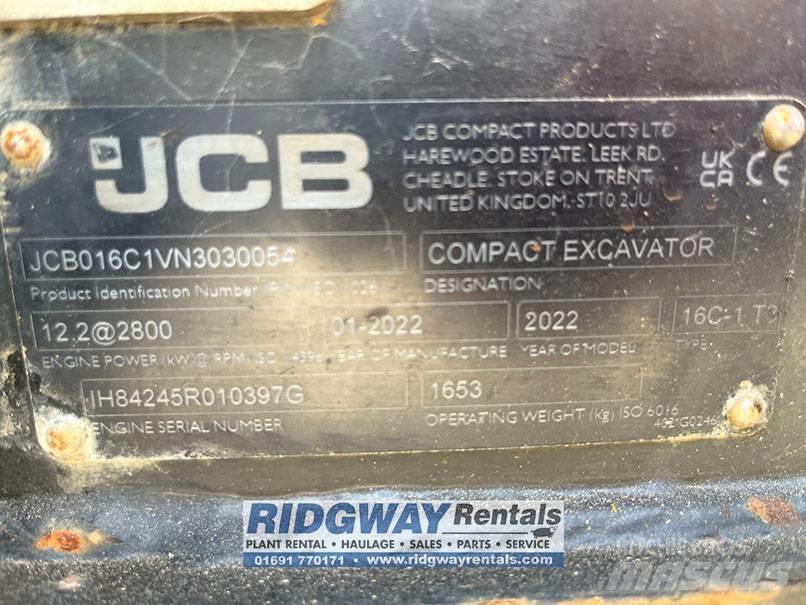 JCB 16 C-1 Εκσκαφάκι (διαβολάκι) < 7t
