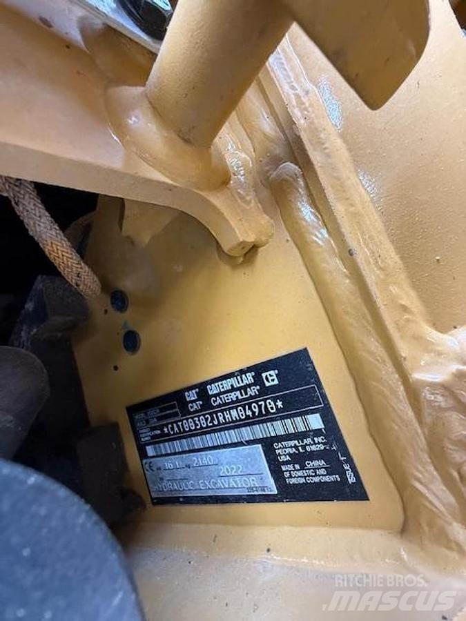 CAT 302-05 Εκσκαφάκι (διαβολάκι) < 7t