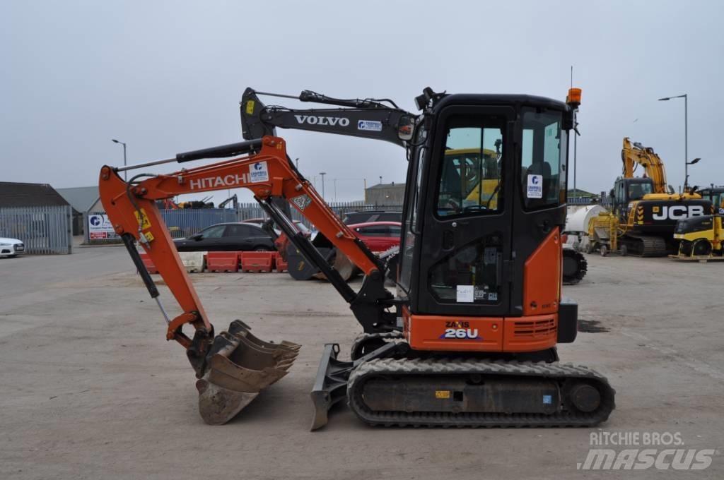 Hitachi ZX 26 U-6 Εκσκαφάκι (διαβολάκι) < 7t