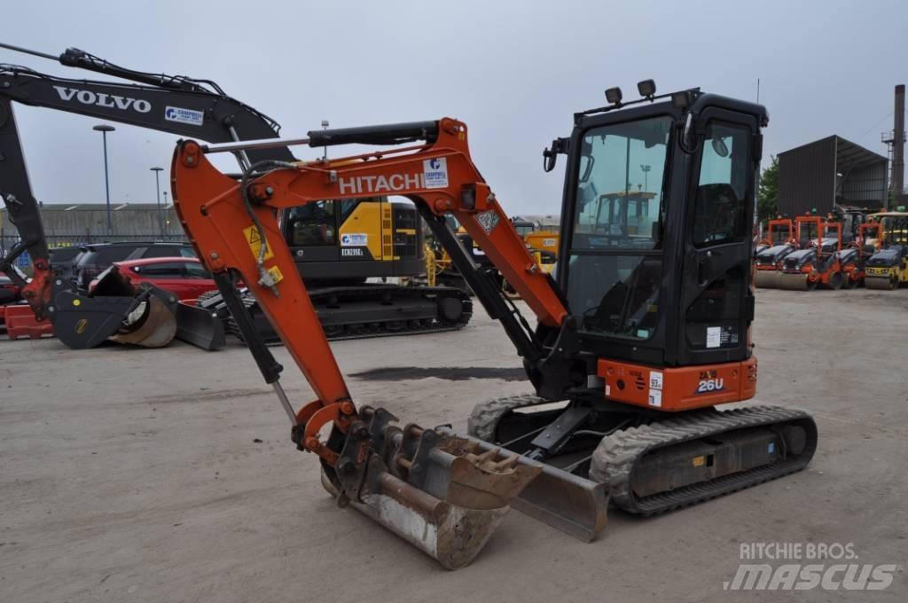 Hitachi ZX 26 U-6 Εκσκαφάκι (διαβολάκι) < 7t