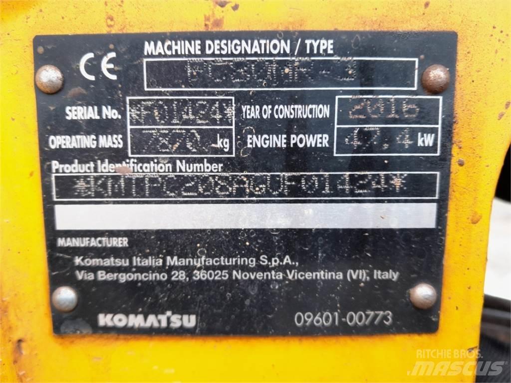 Komatsu PC80 Εκσκαφάκι (διαβολάκι) < 7t
