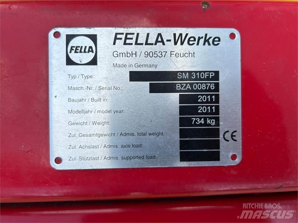 Fella SM 310 FP Χορτοκοπτικά-διαμορφωτές