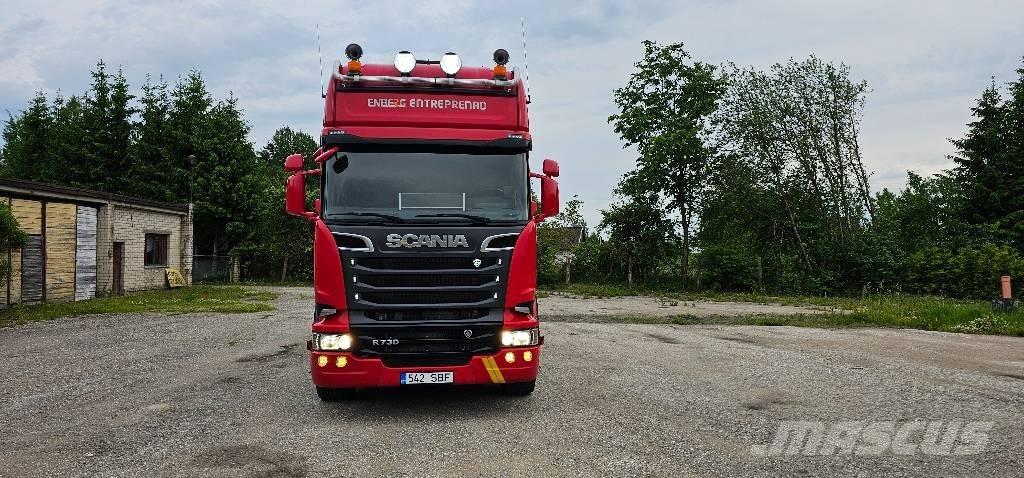 Scania R 730 Φορτηγά ανατροπή με γάντζο