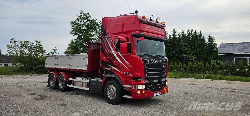 Scania R 730 Φορτηγά ανατροπή με γάντζο