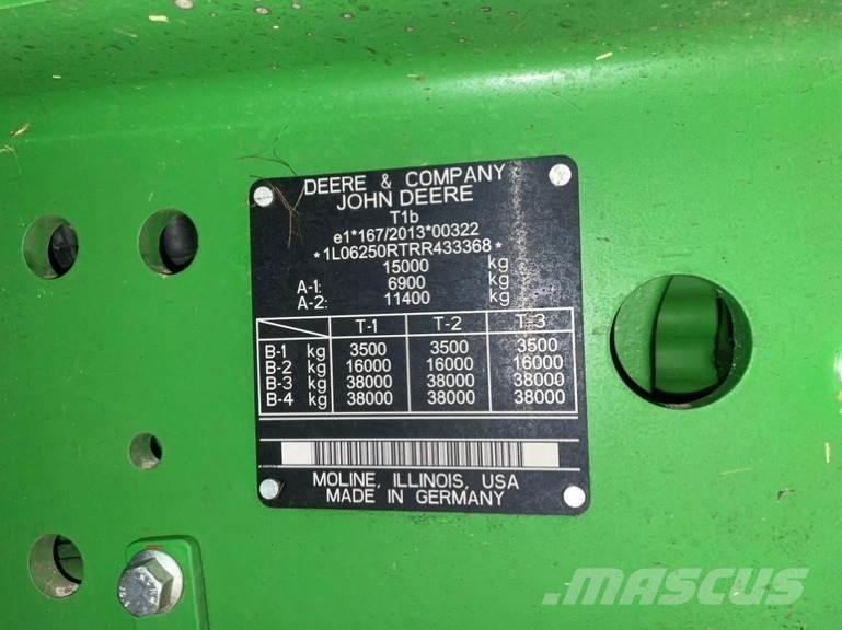 John Deere 6R 250 Τρακτέρ