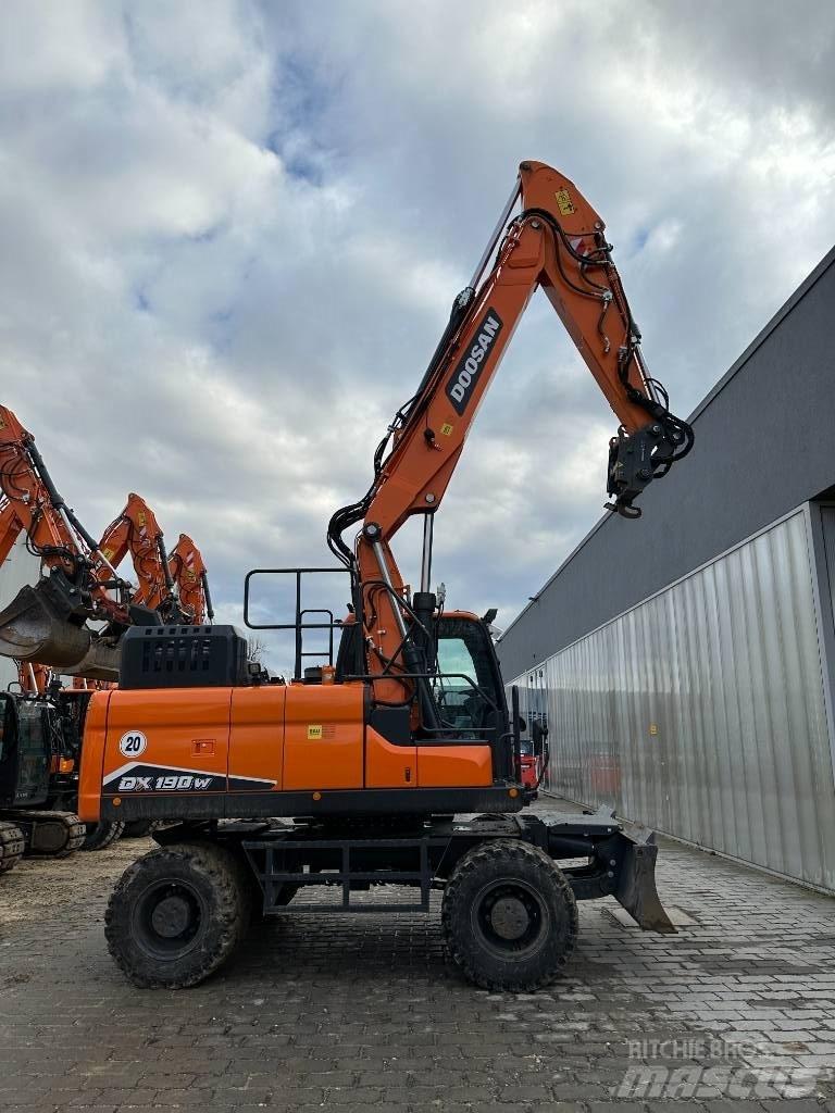 Doosan DX 190 W-7 Εκσκαφείς με τροχούς - λάστιχα