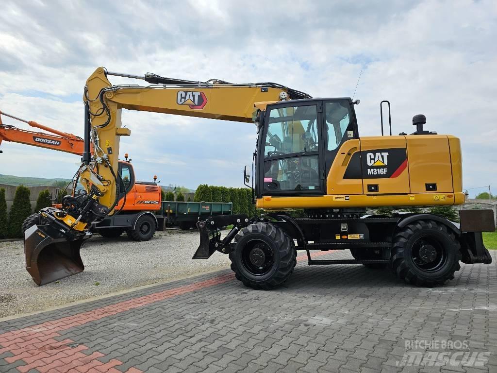 CAT M 316 F Εκσκαφείς με τροχούς - λάστιχα