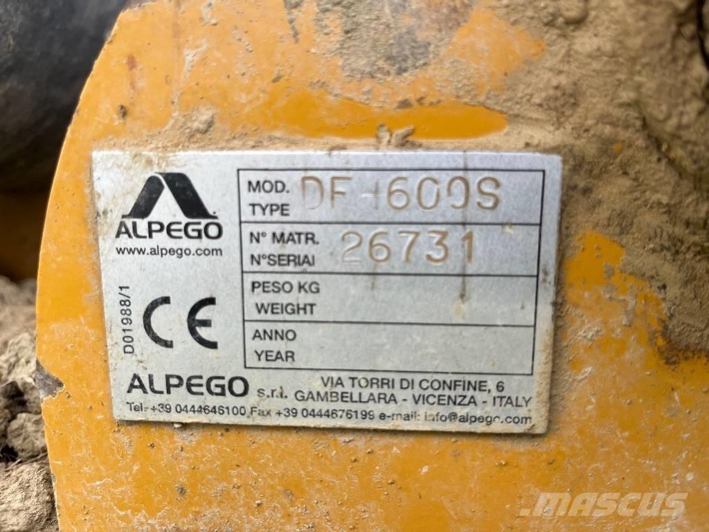 Alpego DF 600 Σβολοκόπτες και περιστροφικά άροτρα
