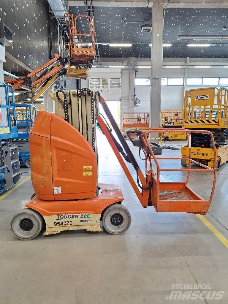JLG Toucan 10 E Ανυψωτήρες με κατακόρυφους πυλώνες
