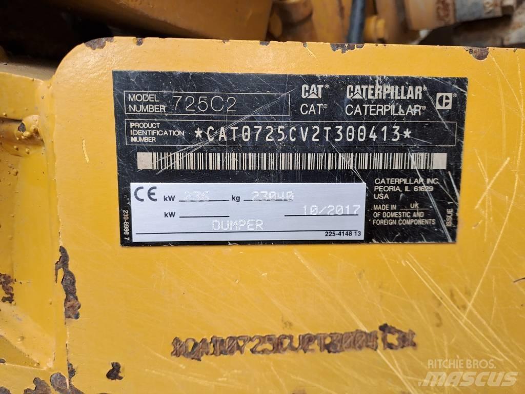 CAT 725C2 Σπαστό Dump Truck ADT